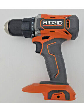 RIDGID R860010 18V 1/2" Cordless Drill Driver 2-Speed Tool Only Tested